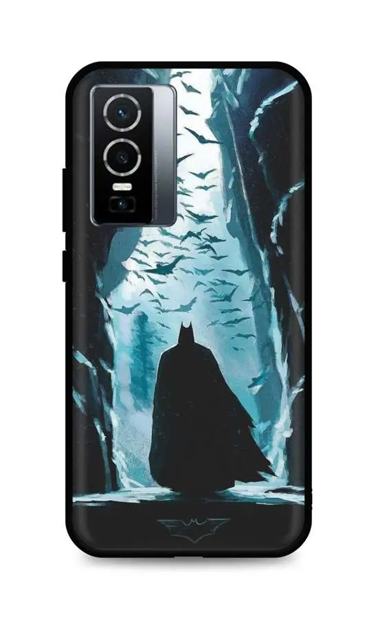 Kryt TopQ Vivo Y76 5G silikon Dark Batman 72636