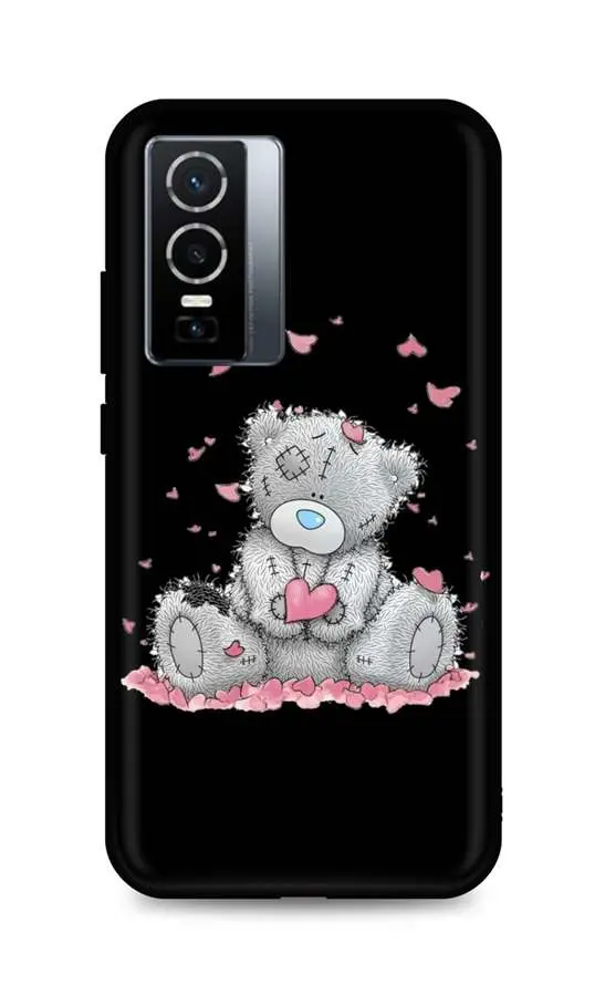 Kryt TopQ Vivo Y76 5G silikon Lovely Teddy Bear 72677