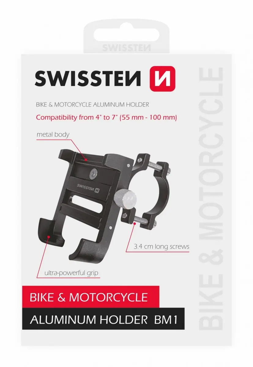 Držák na motorku - kolo Swissten BM1