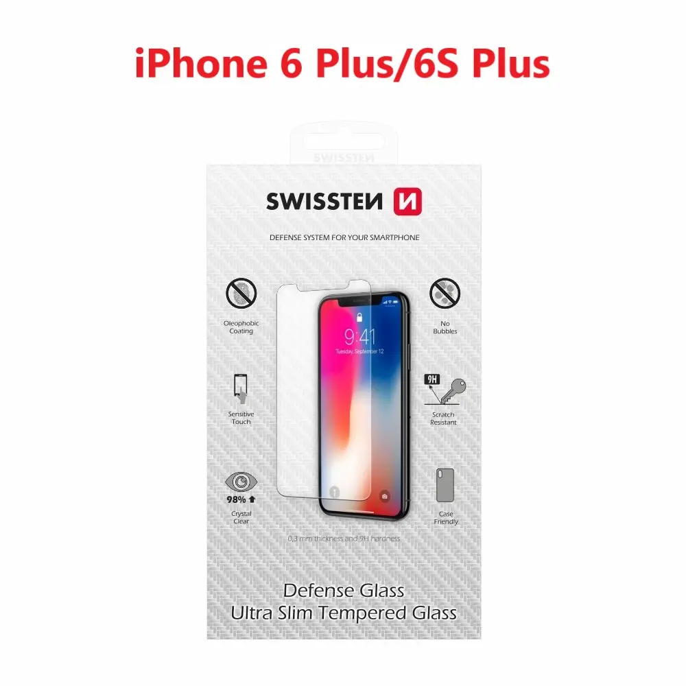 Tvrzené sklo Swissten apple iphone 6 plus/6s plus
