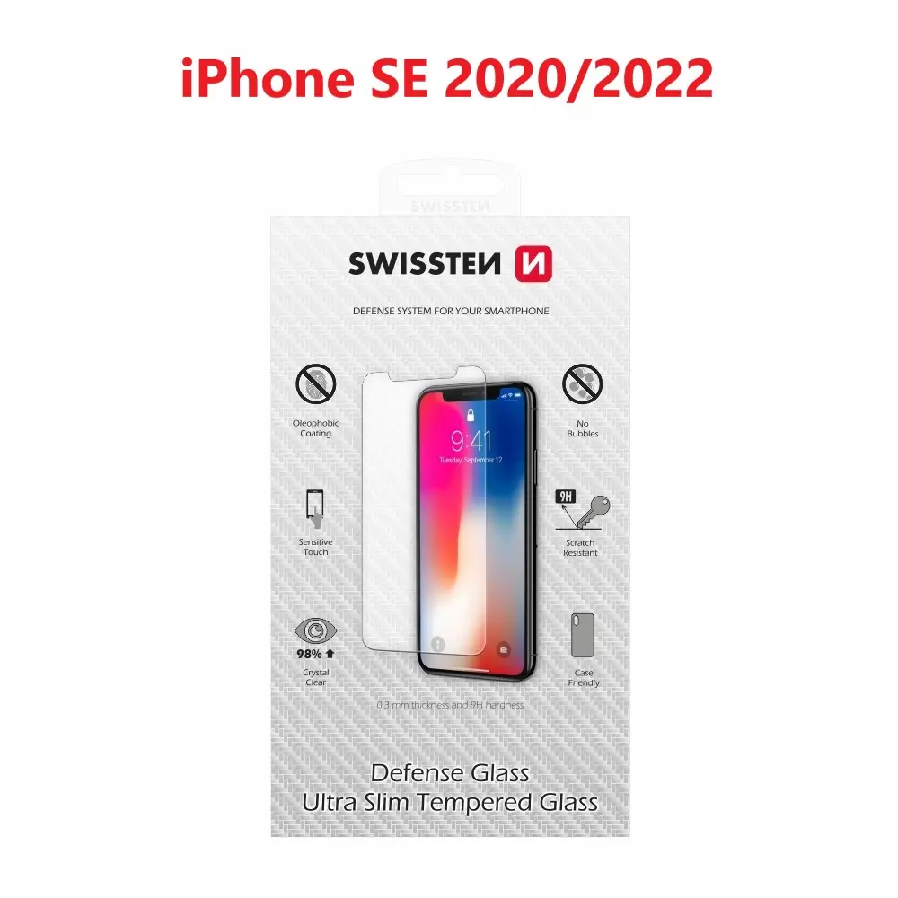 Tvrzené sklo Swissten apple iphone se 2020/se 2022