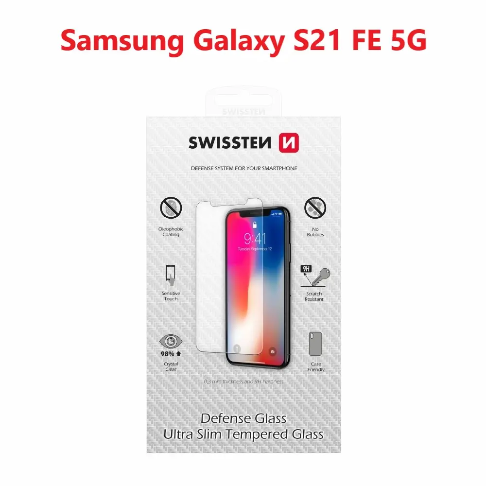 Tvrzené sklo Swissten samsung g990 galaxy s21 fe 5g