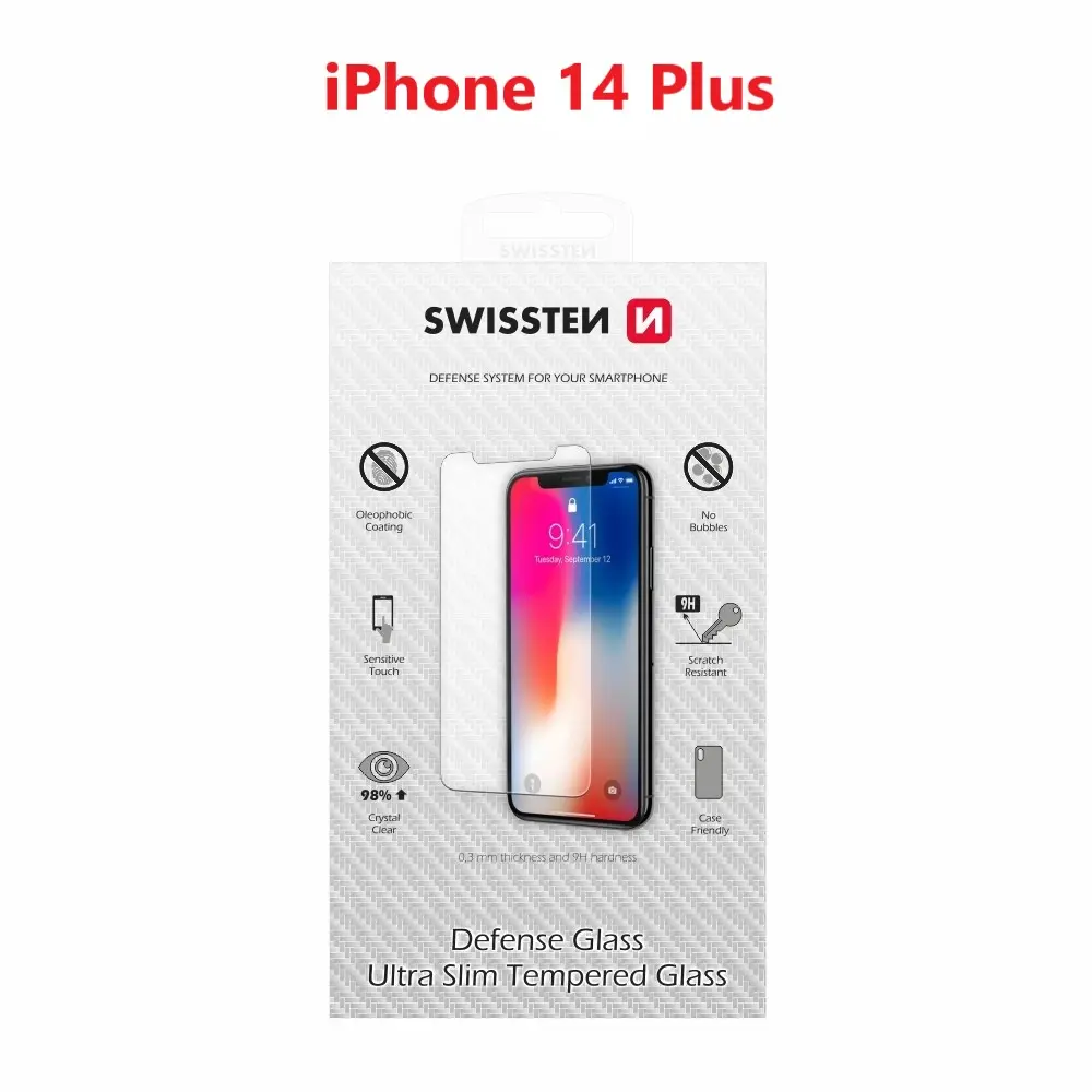 Tvrzené sklo Swissten apple iphone 14 plus