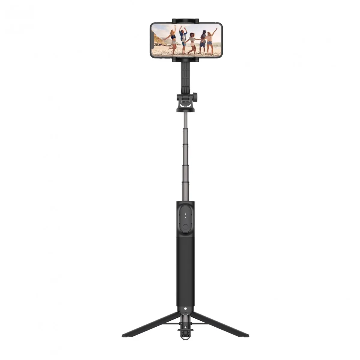 FIXED selfie stick s tripodem Snap XL a bezdrátovou spouští, 1/4" závit, černá