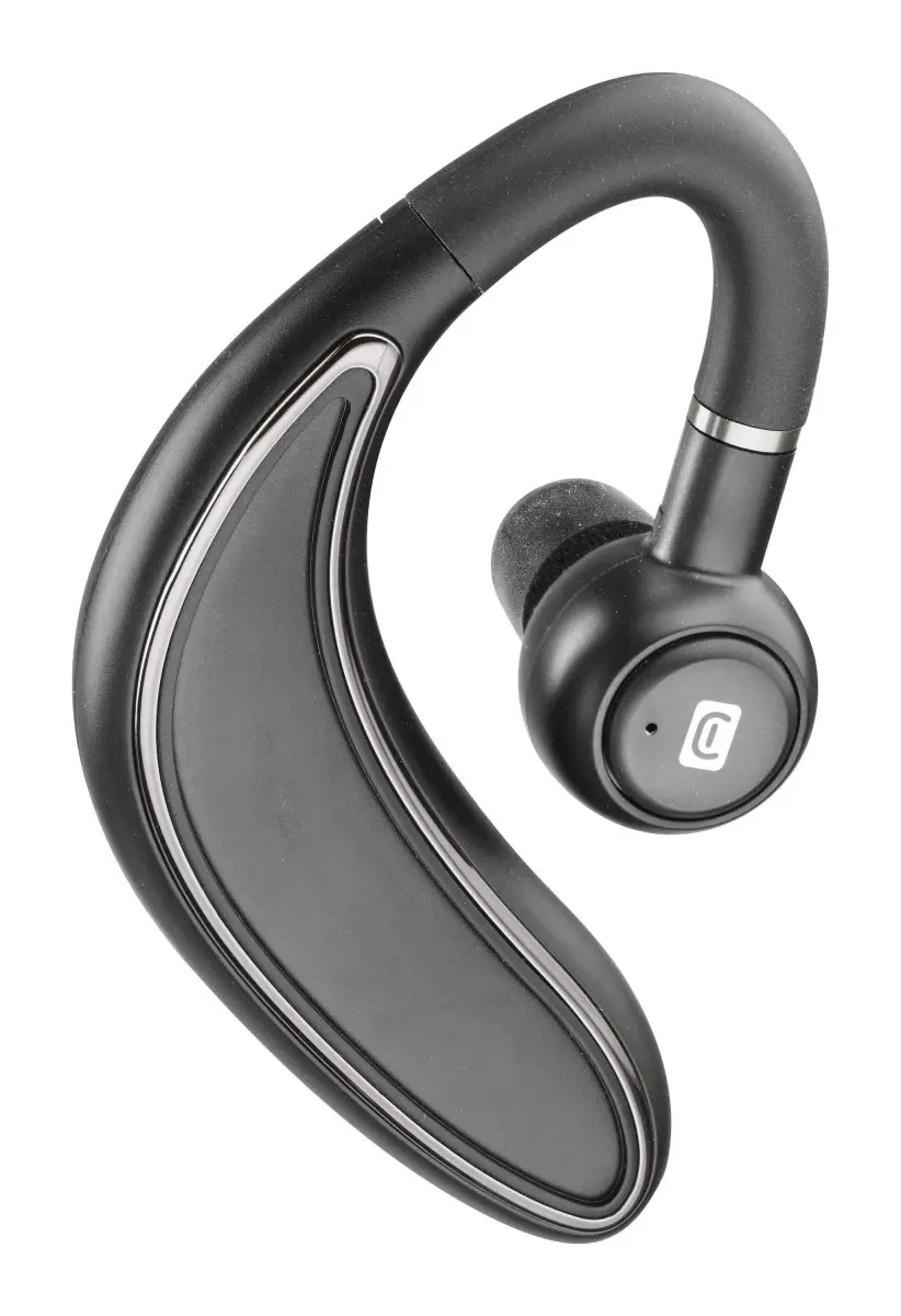 Bluetooth headset Cellularline Bold s ergonomickým tvarem, černý BTBOLDK