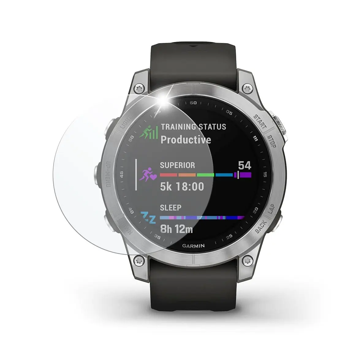 FIXED ochranné sklo pro smartwatch Garmin Fénix 7 47mm/Epix PRO, 2ks