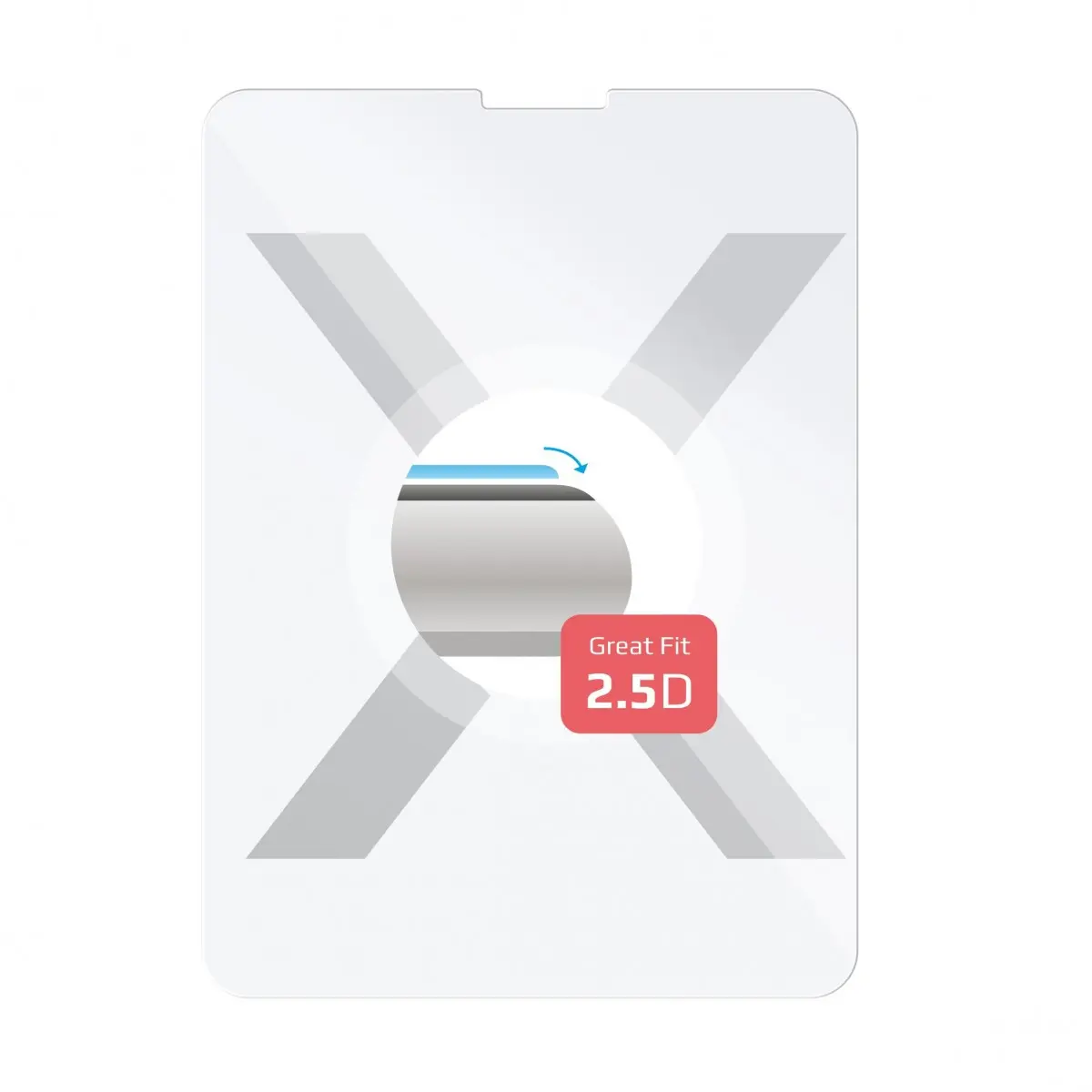 FIXED 2,5D tvrzené sklo 0,33mm Apple iPad Pro 11" (18/20/21/22) čiré