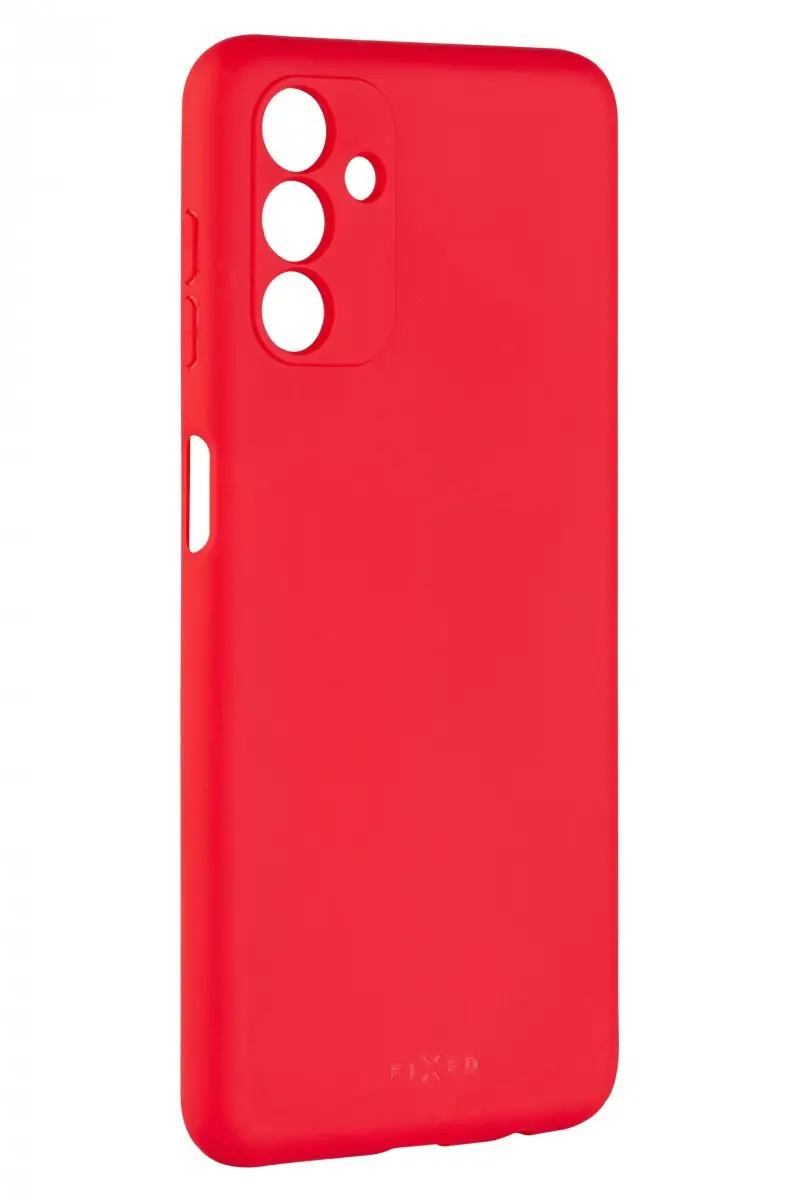Zadní pogumovaný kryt FIXED Story pro Samsung Galaxy A13 5G, červený