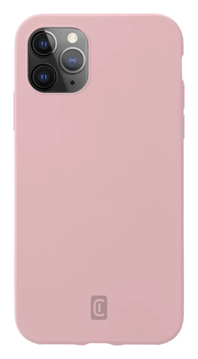 Ochranný silikonový kryt Cellularline Sensation Apple iPhone 12 Pro Max, starorůžový