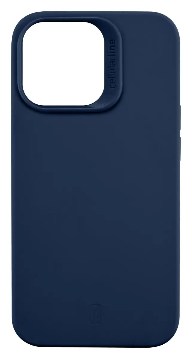 Ochranný silikonový kryt Cellularline Sensation pro Apple iPhone 14 PRO, modrý
