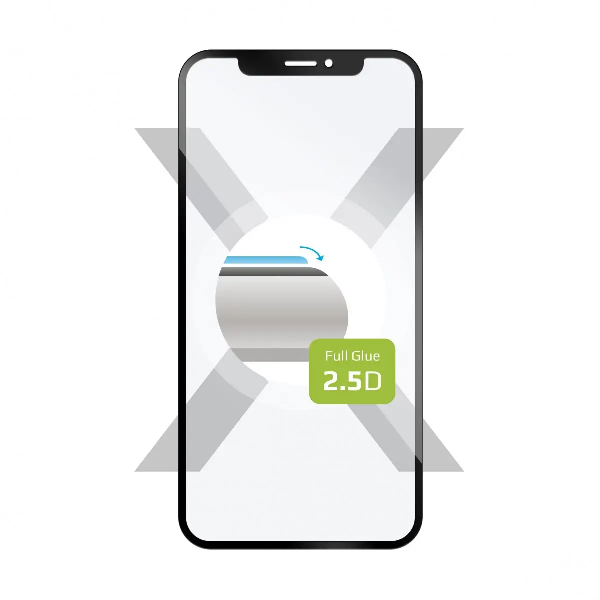 FIXED 2,5D Full-Cover tvrzené sklo Samsung Galaxy A34 5G černé