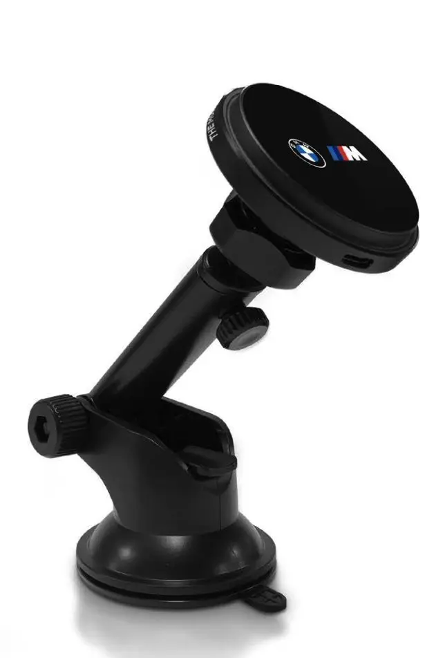 BMW M Edition Magnetický Držák do Auta s 15W Bezdrátovým Nabíjením Black BMCMM22MRK