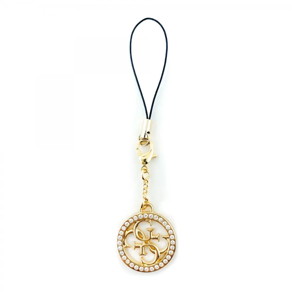 Guess Přívěsek 4G Strass Metal Logo GUCPM4DRD