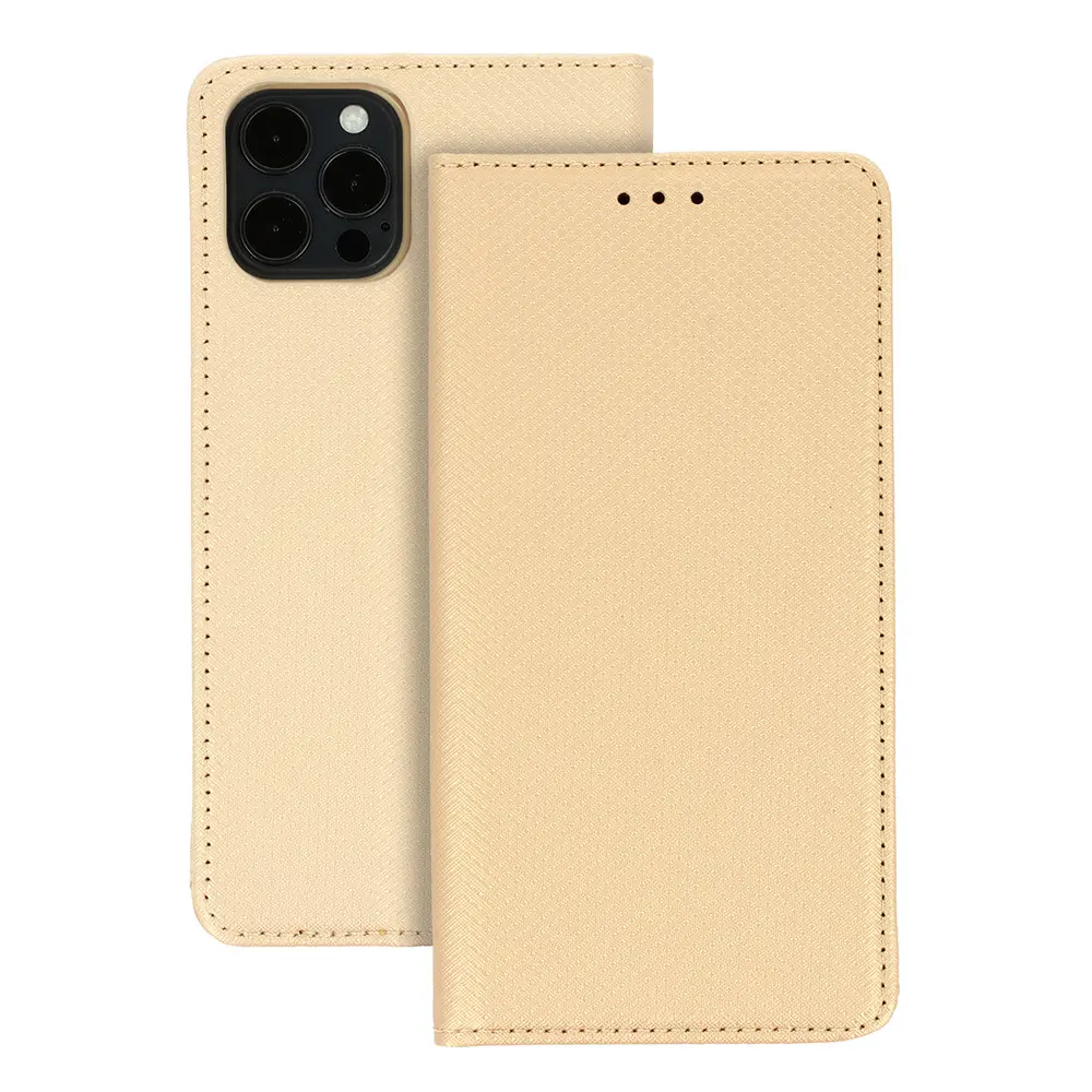 Knížkové pouzdro Smart Magnet IPHONE 13 PRO zlaté