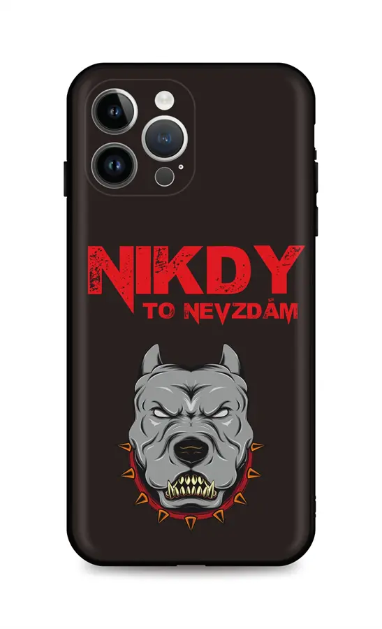 Kryt TopQ iPhone 15 Pro Max Nikdy to nevzdám 100092