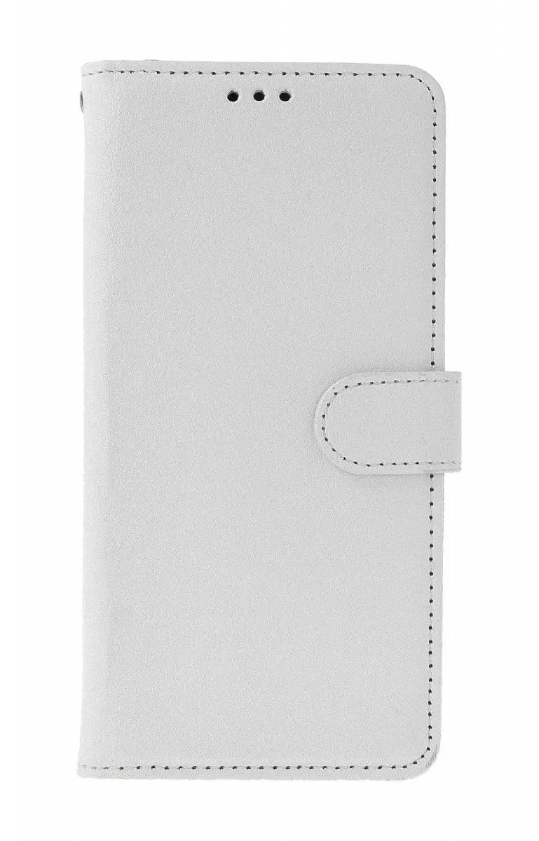 Pouzdro TopQ Xiaomi Redmi Note 13 knížkové bílé s přezkou 130166