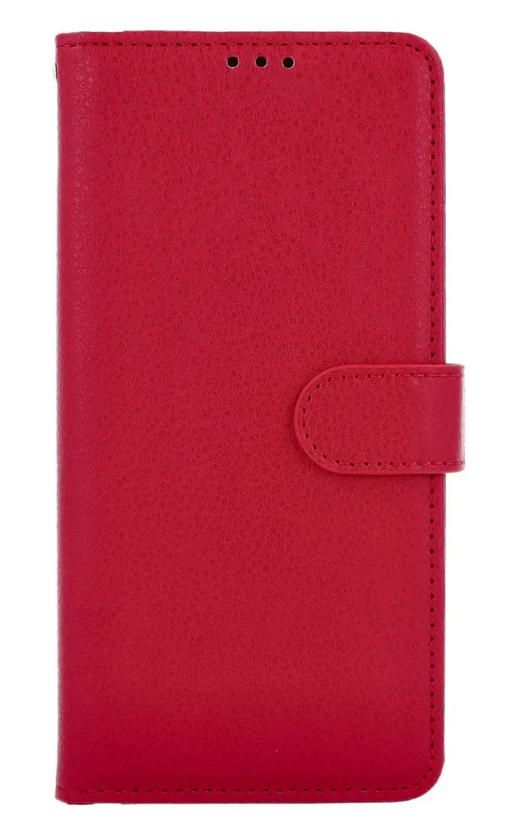 Pouzdro TopQ Xiaomi Redmi Note 13 Pro knížkové červené s přezkou 130190