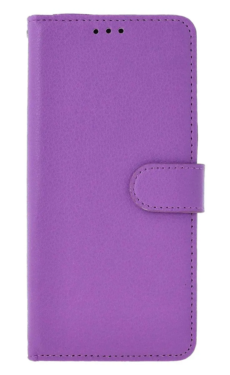 Pouzdro TopQ Xiaomi Redmi Note 13 Pro knížkové fialové s přezkou 130194