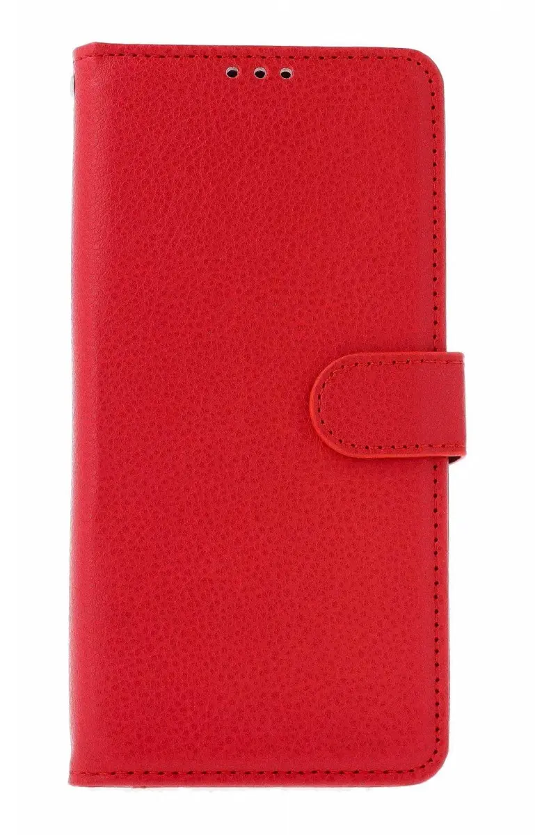 Pouzdro TopQ Xiaomi Redmi Note 13 Pro 5G knížkové červené s přezkou 130196