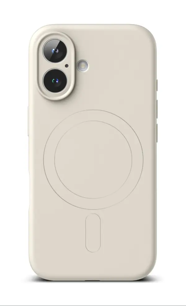 Kryt TopQ iPhone 16 s MagSafe béžový 130223