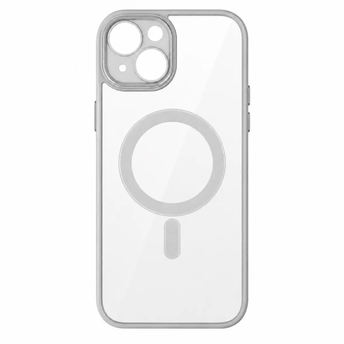 Zadní kryt Metallic MagSafe pro iPhone 15 Titanium
