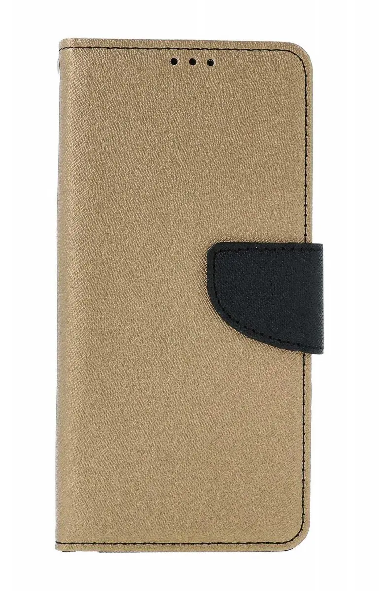 Pouzdro TopQ Xiaomi Redmi Note 13 Pro knížkové zlaté 130642