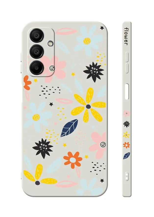 Kryt TopQ Design Samsung A15 Barevné kvítky 130715