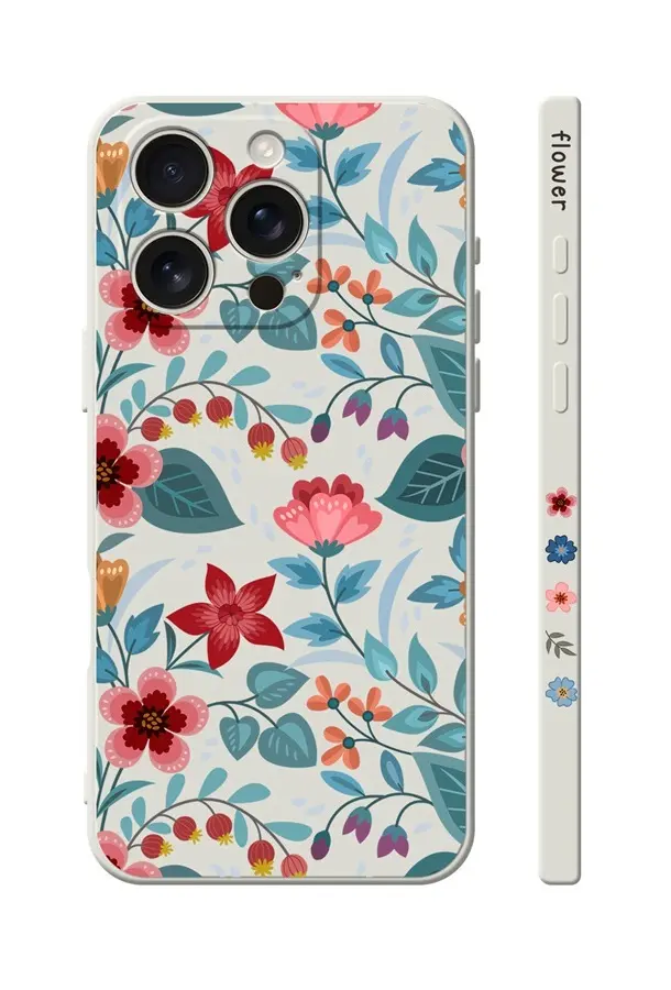 Kryt TopQ Design iPhone 16 Pro Max Podzimní kvítí 130798