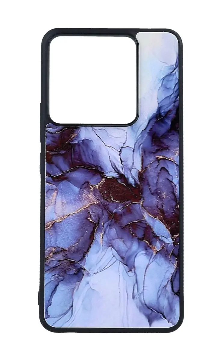 Kryt TopQ Marble Xiaomi Redmi Note 13 Pro 5G pevný Smoky Blue 121020