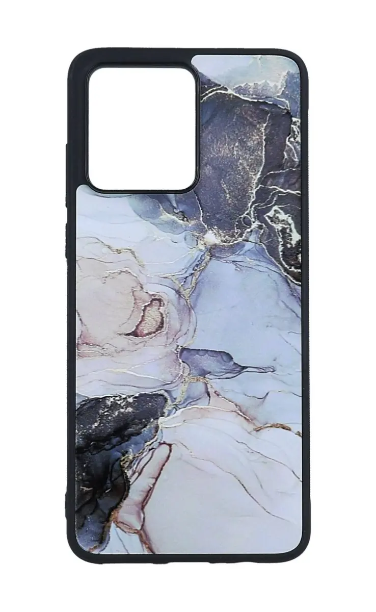 Kryt TopQ Marble Motorola Moto G84 5G pevný Smoky Color 121029