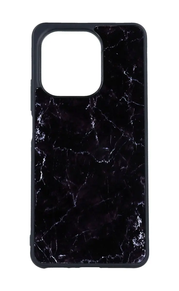 Kryt TopQ Marble Xiaomi Redmi Note 13 pevný Smoky Black 121032