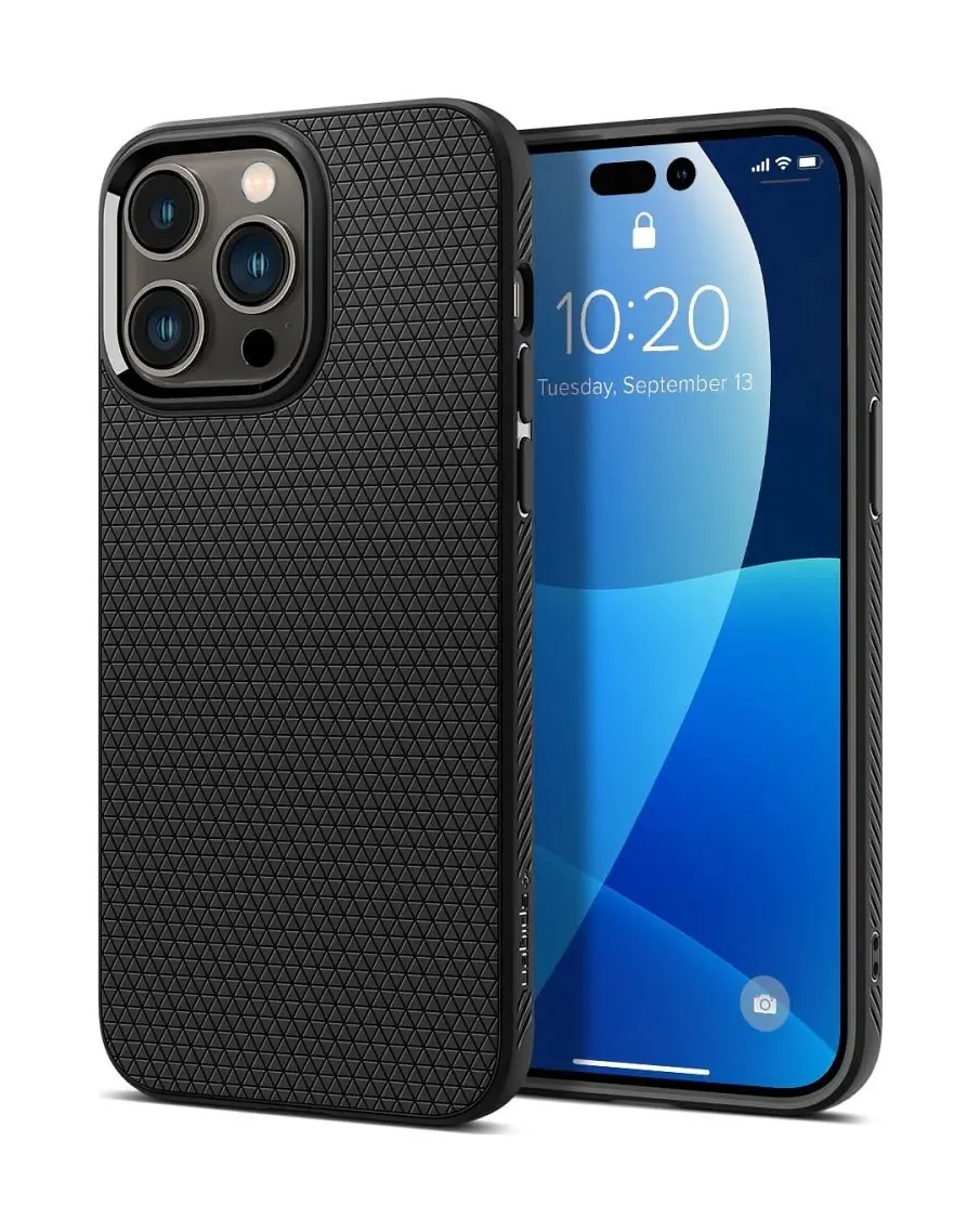Kryt Spigen Liquid Air iPhone 14 Pro černý 81032