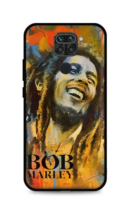 Kryt TopQ Xiaomi Redmi Note 9 silikon Bob Marley 51137