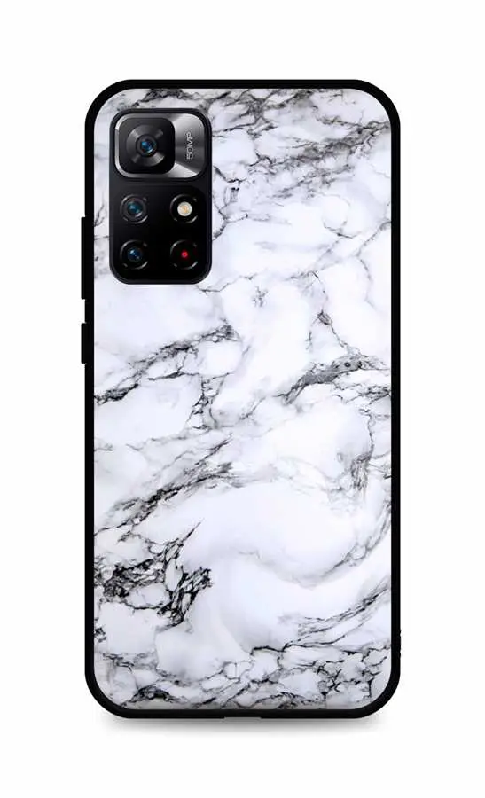 Kryt TopQ LUXURY Xiaomi Redmi Note 12S pevný Marble White 111314