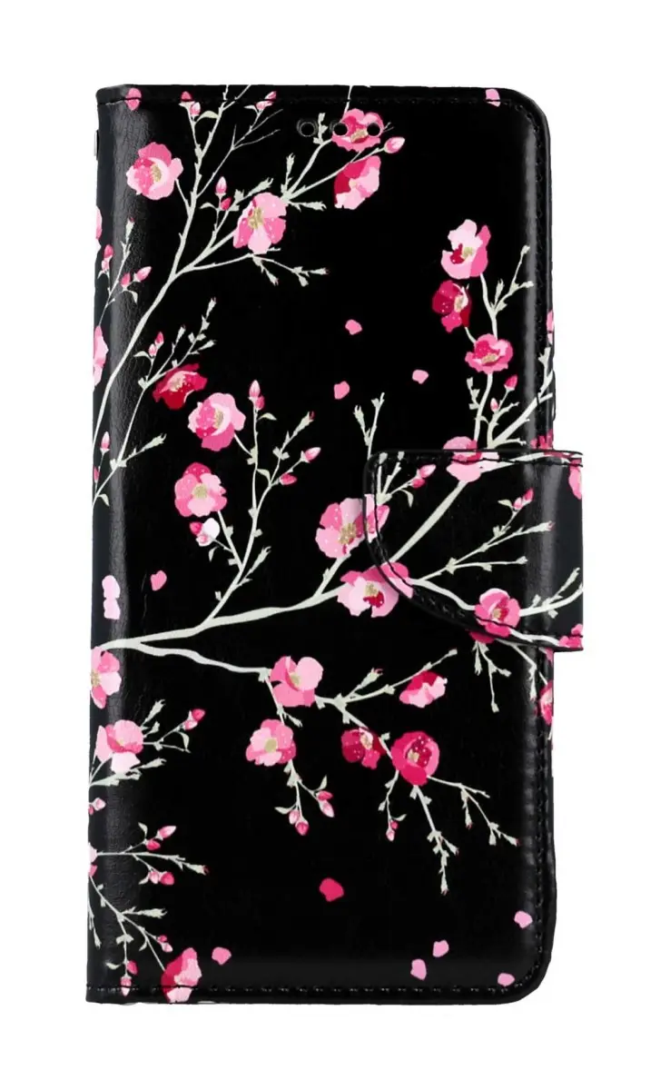Pouzdro TopQ Xiaomi Redmi Note 13 knížkové Noční květy 121360