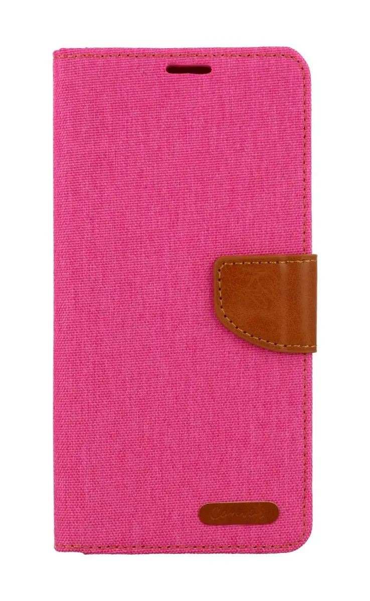 Pouzdro Canvas Xiaomi Redmi 13C knížkové růžové 121364