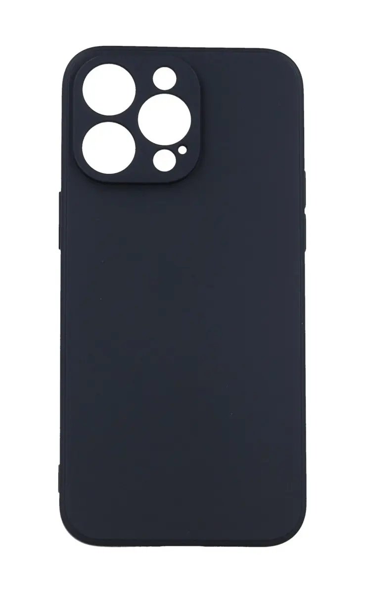 Kryt TopQ Pastel iPhone 15 Pro Max černý 111397