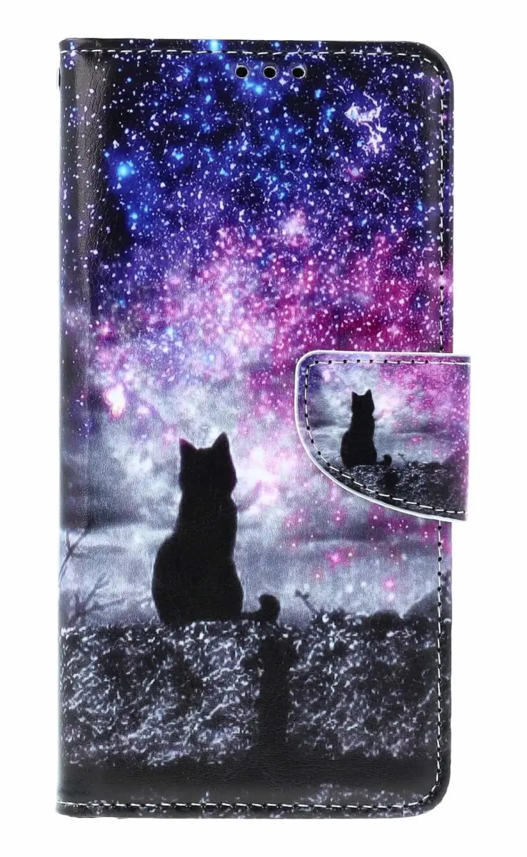 Pouzdro TopQ Xiaomi Redmi Note 13 Pro knížkové Hvězdná obloha 121400