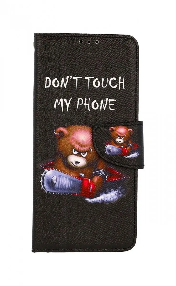 Pouzdro TopQ Realme 9 Pro knížkové Don´t Touch méďa 71452