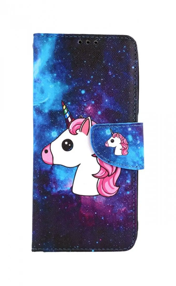 Pouzdro TopQ Realme 9 Pro knížkové Space Unicorn 71455