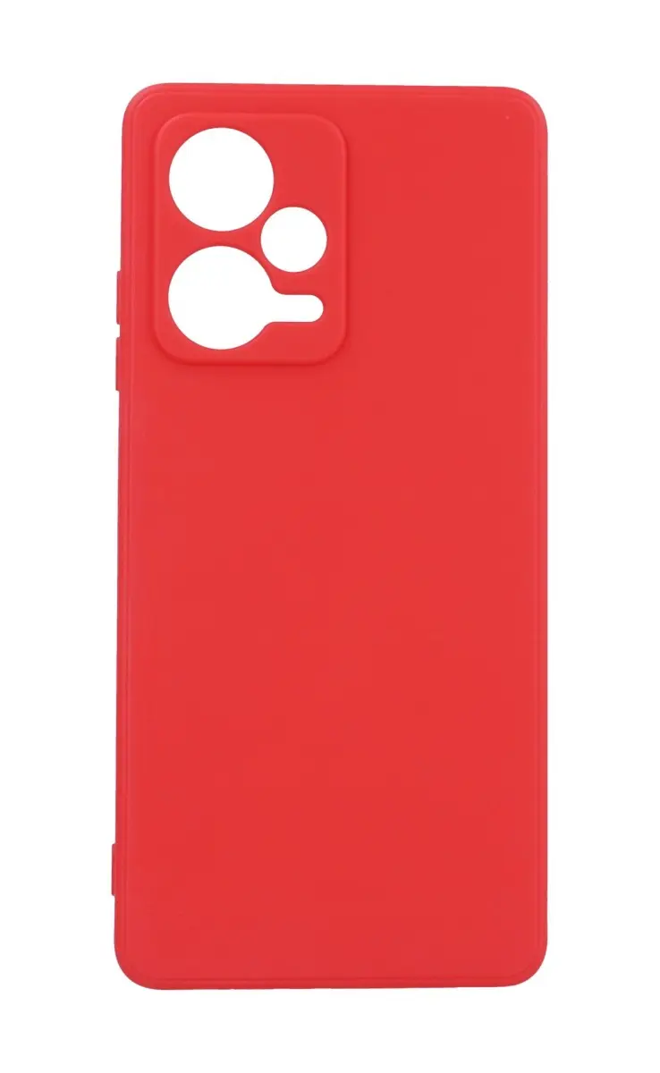 Kryt TopQ Pastel Xiaomi Redmi Note 12 Pro+ 5G červený 111459