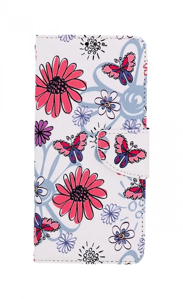 Pouzdro TopQ Realme 9 Pro knížkové Flowers 71468