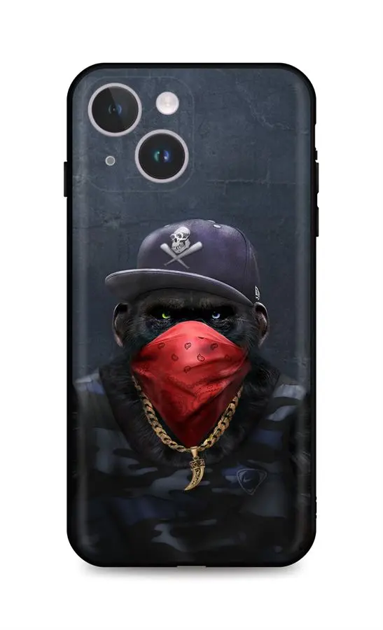 Kryt TopQ iPhone 14 Monkey Gangster 81505