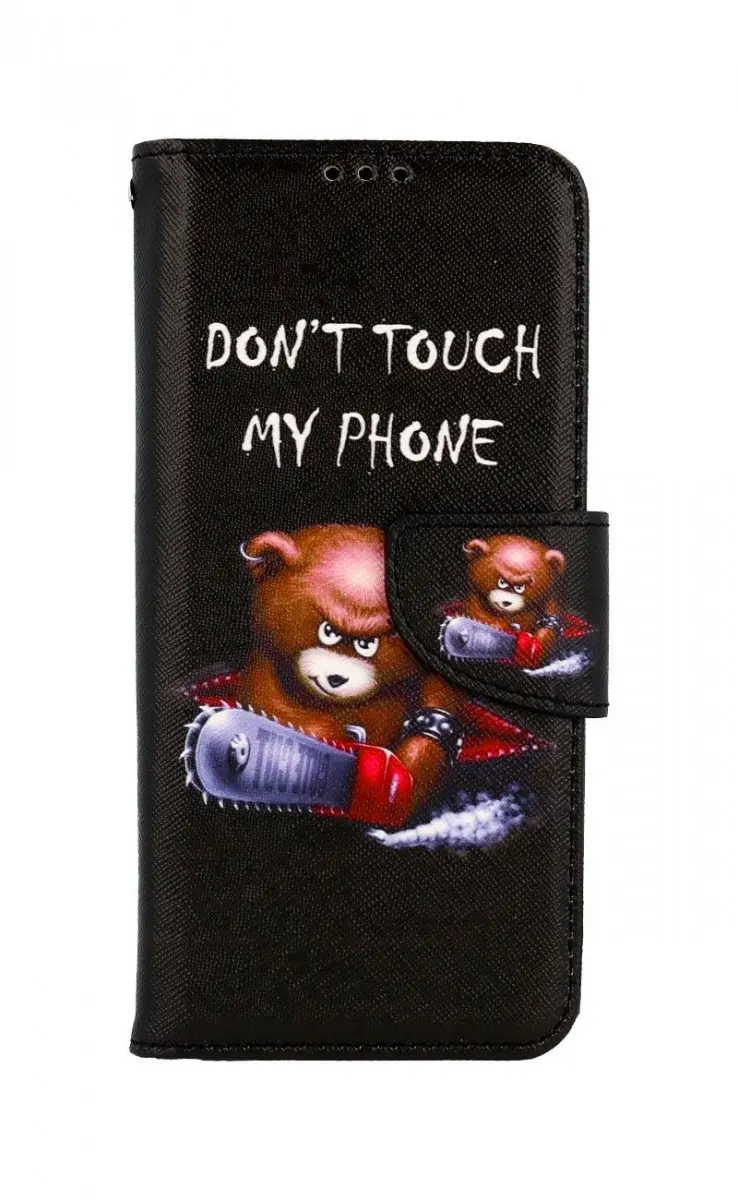 Pouzdro TopQ Realme 9 Pro+ knížkové Don´t Touch méďa 71507