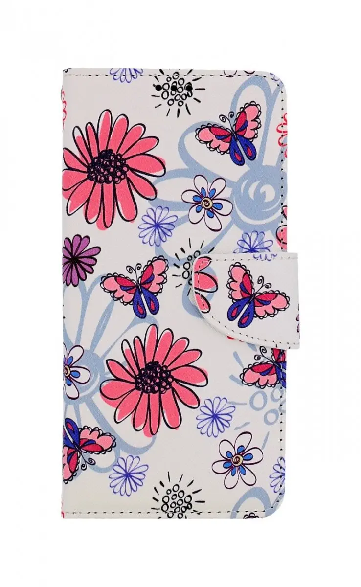 Pouzdro TopQ Realme 9i knížkové Flowers 71523