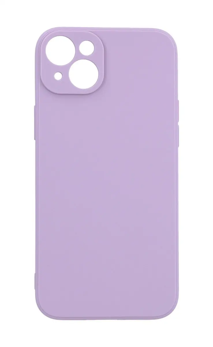 Kryt TopQ Pastel iPhone 15 Plus světle fialový 111559