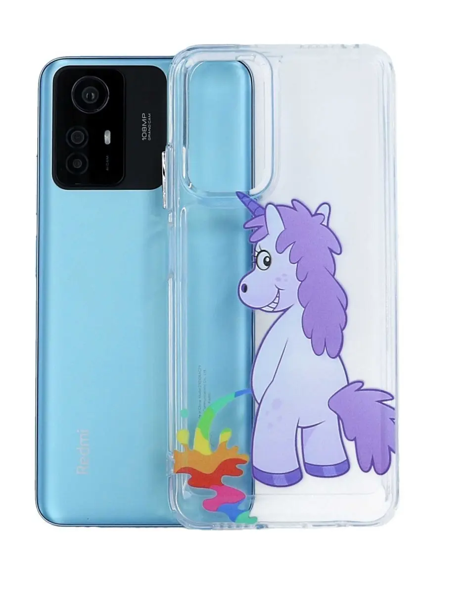 Kryt TopQ Image Xiaomi Redmi Note 12S Image pevný Rude Unicorn 121580