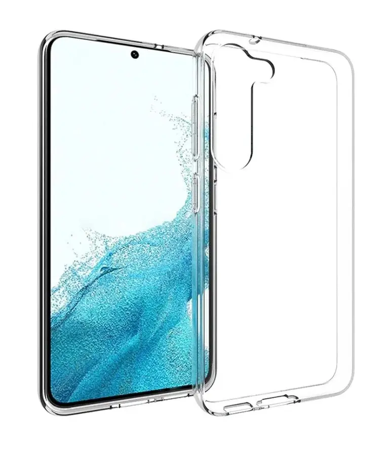 Kryt TopQ Samsung S23 průhledný ultratenký 0,5 mm 91616