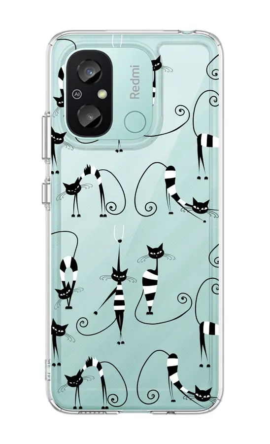 Kryt TopQ Image Xiaomi Redmi 12C Image pevný Cats 1 121637