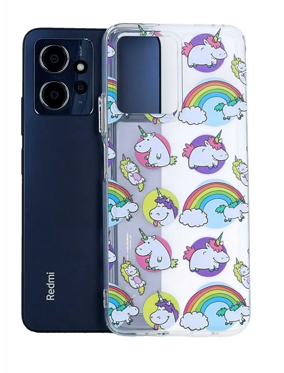 Kryt TopQ Image Xiaomi Redmi Note 12 Image pevný Chunky Unicorns 121667
